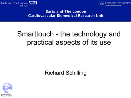 smarttouch symposium HRC 2013