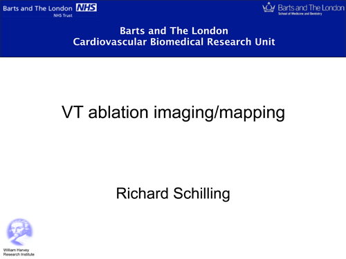 VT ablation imaging mapping HRC 2014