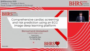 SESSIONS: Day 2 - Auditorium - Comprehensive Cardiac Screening and Risk Prediction Using an ECG Image Deep Learning Platform - Boroumand Zaidaabadi