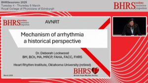 SESSIONS: Day 2 - Auditorium - Mechanism of arrhythmia – a historical perspective - Deborah Lockwood