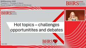 SESSIONS: Day 2 - Great Hall - Hot topics - challenges, opportunities and debates. Interactive discussion